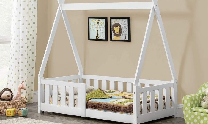 Un lit Tipi pour enfant